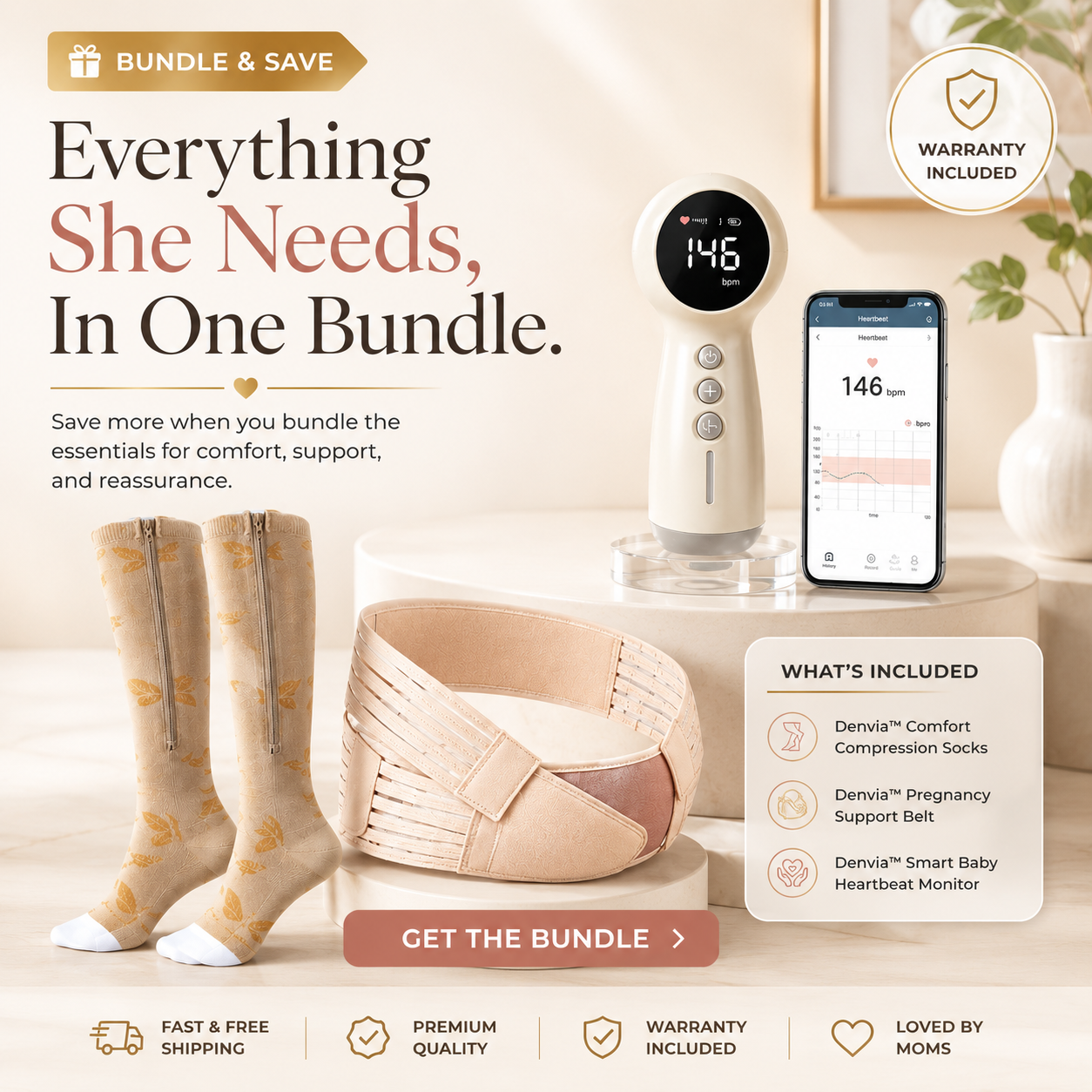 Denviq™ Complete Maternity Comfort Bundle